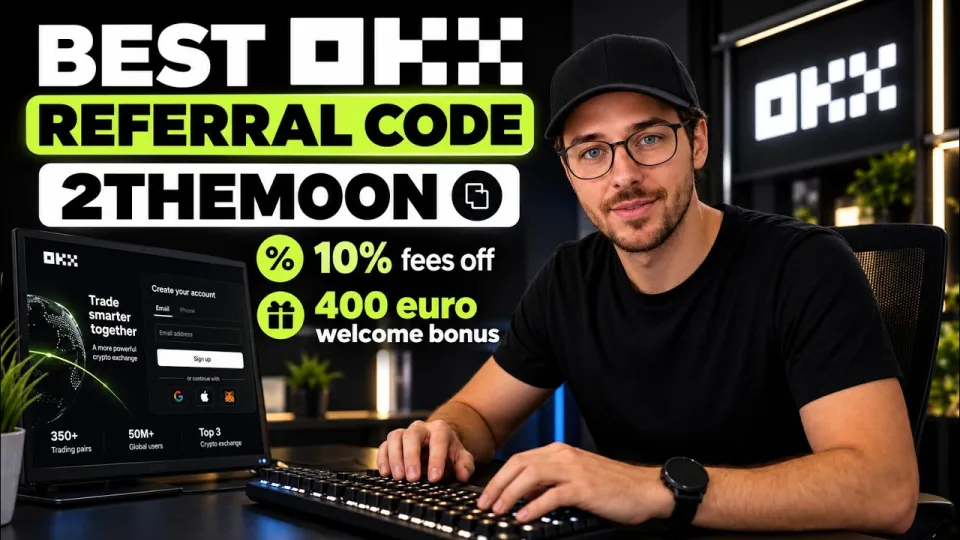 OKX referral code 2THEMOON versus signing up with no code and why the code route pays more